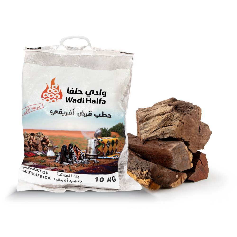 حطب القرض الأفريقي: لماذا يفضله عشاق الرحلات والتدفئة في السعودية؟